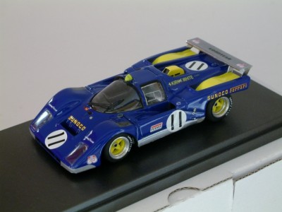 Ferrari 512 M CH 1040 24 Hrs Le Mans 1971 #11 M. Donohue / D. Hobbs - Built 1:43